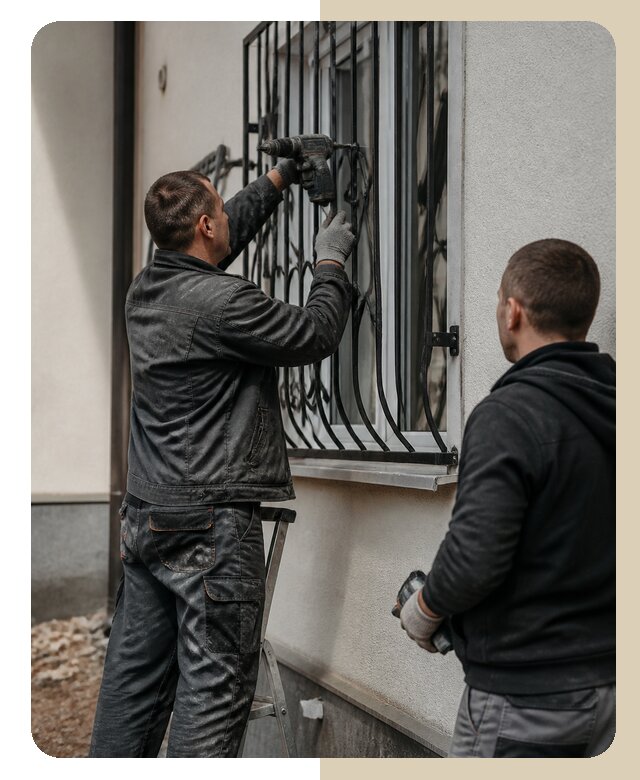 Установка наружных решеток в Симферополе от 5090 р. | ДвериЛегко-Сим